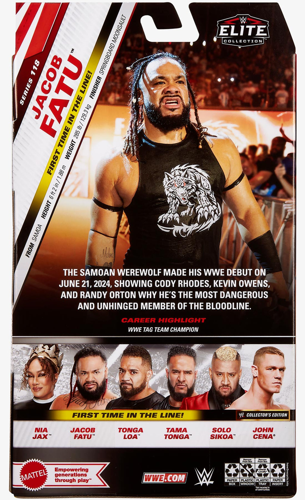 Jacob Fatu WWE Elite Collection Series #118