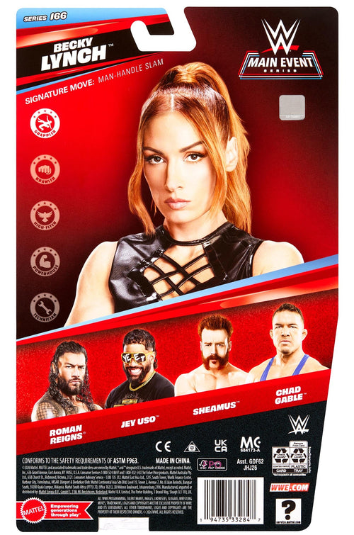 Becky Lynch WWE Main Event Series #166