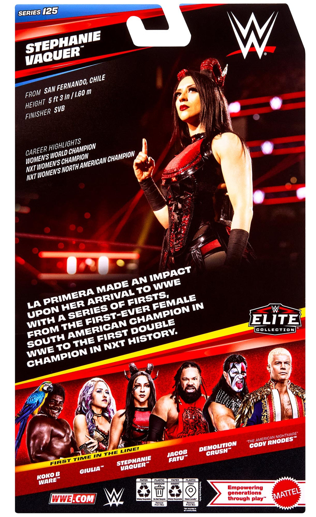 Stephanie Vaquer WWE Elite Collection Series #125