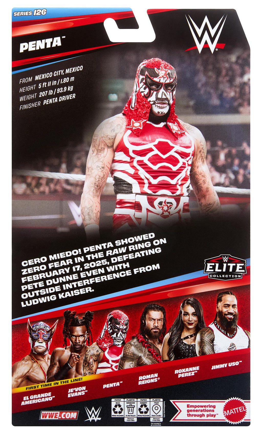 Penta WWE Elite Collection Series #126